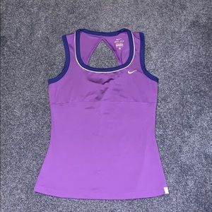 Nike Purple Dri-Fit Tank Top